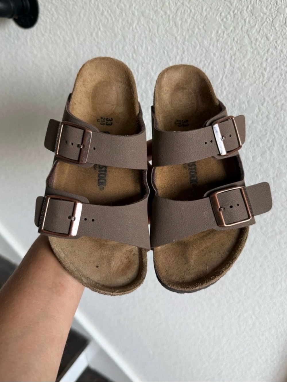 Birkenstock Kid's Arizona Sandals - Mocha sz: 2-2 1/2